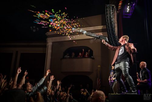 STONE SOUR SATISFIES SHERMAN THEATER CROWD WITH FUN-LOVING PERFORMANCE