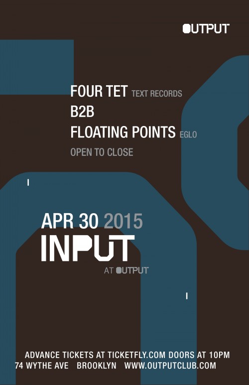 FOUR TET AT OUTPUT IN BROOKLYN: WIN TICKETS