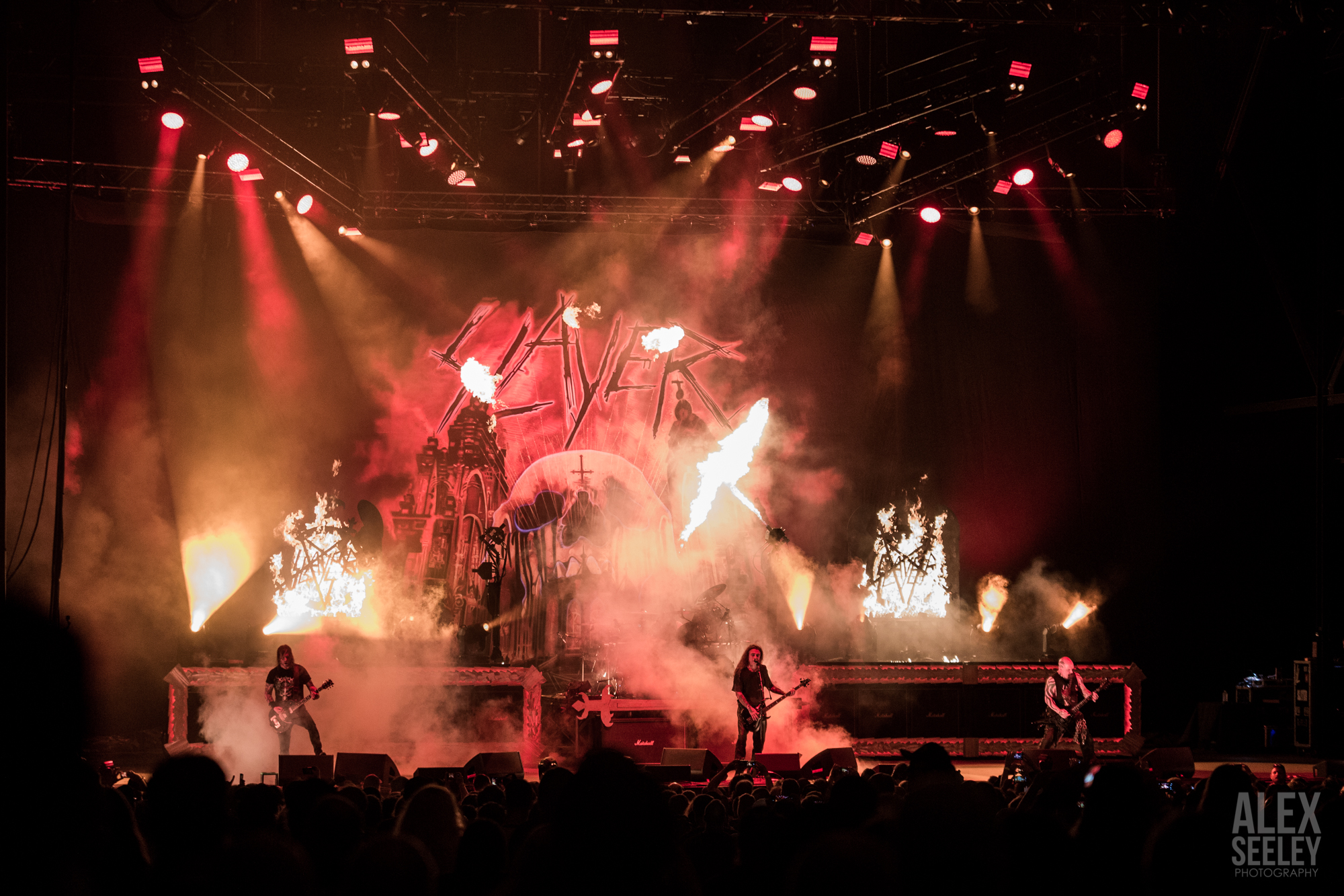 SLAYER GOES OUT ON TOP WITH SOME HELP FROM LAMB OF GOD, TESTAMENT, ANTHRAX and NAPALM DEATH